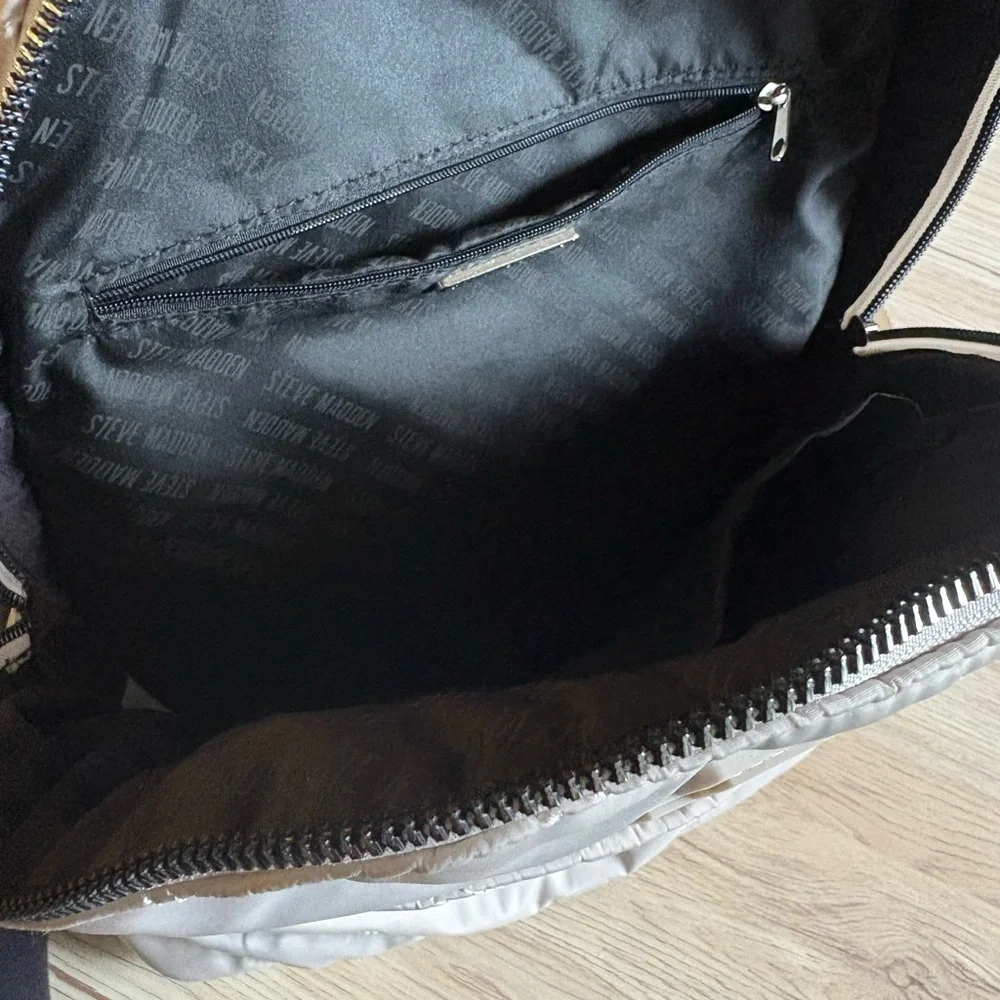 Steve Madden Quilted Laptop Backpack